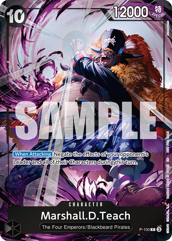 Marshall.D.Teach - One Piece Card Game - MoxLand