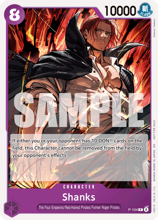 Shanks - One Piece Card Game - MoxLand