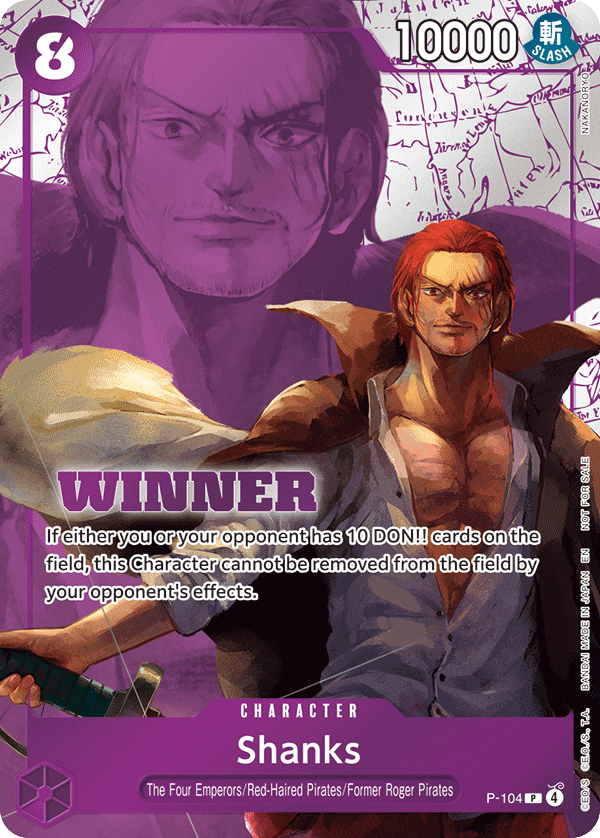 Shanks - One Piece Card Game - MoxLand