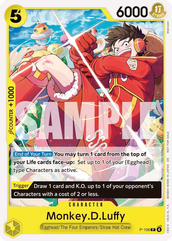 Monkey.D.Luffy - One Piece Card Game - MoxLand