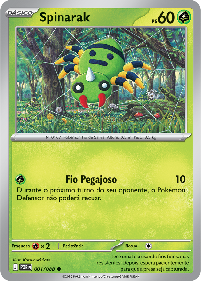 Spinarak - Pokémon TCG - MoxLand