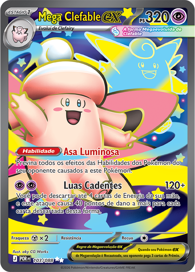 Mega Clefable ex - Pokémon TCG - MoxLand