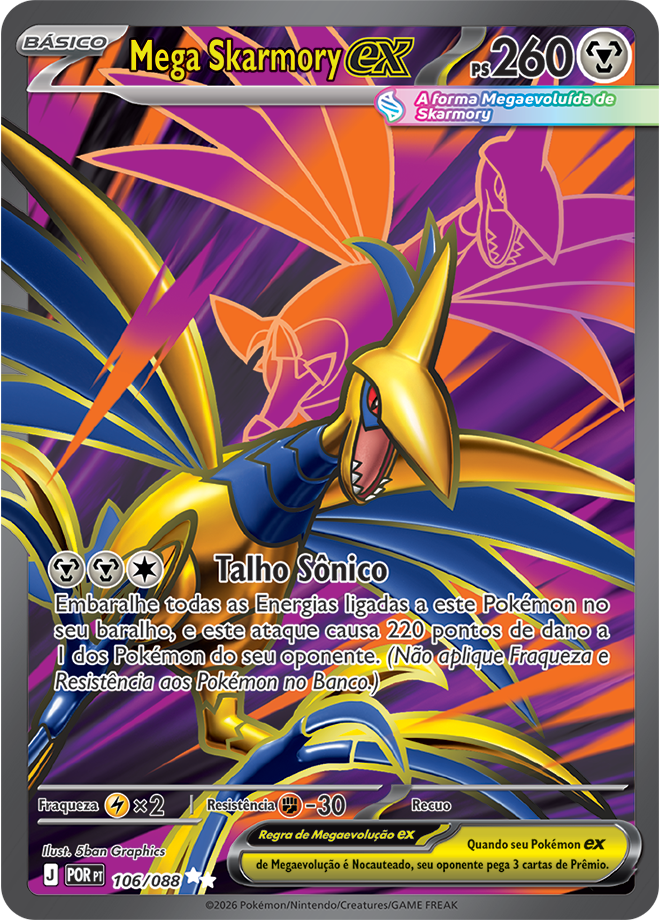 Mega Skarmory ex - Pokémon TCG - MoxLand