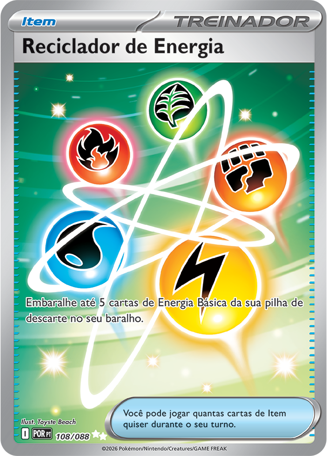 Reciclador de Energia - Pokémon TCG - MoxLand