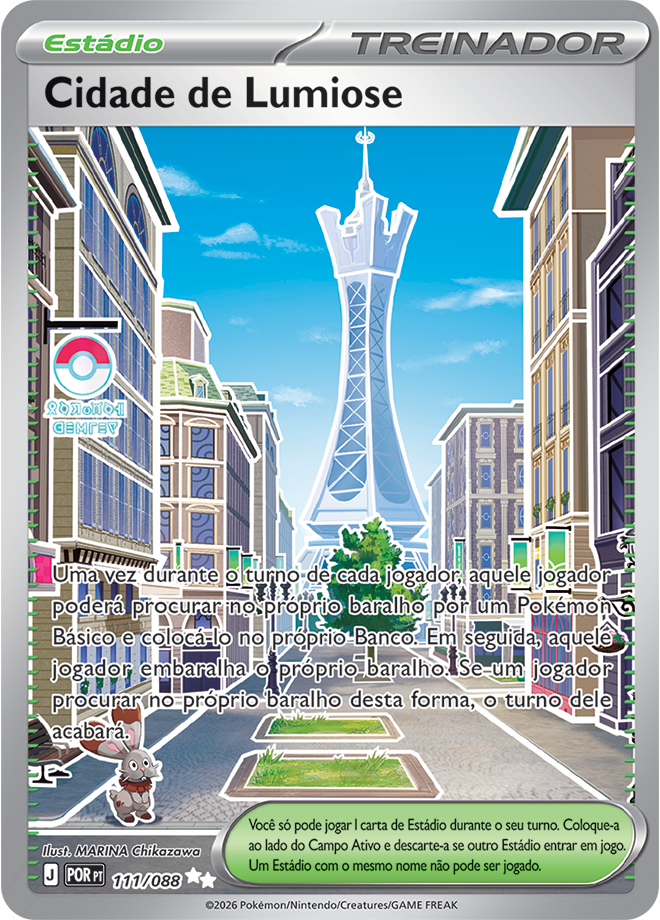 Cidade de Lumiose - Pokémon TCG - MoxLand