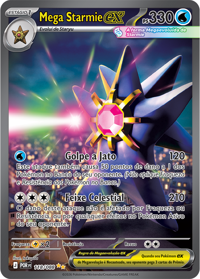Mega Starmie ex - Pokémon TCG - MoxLand