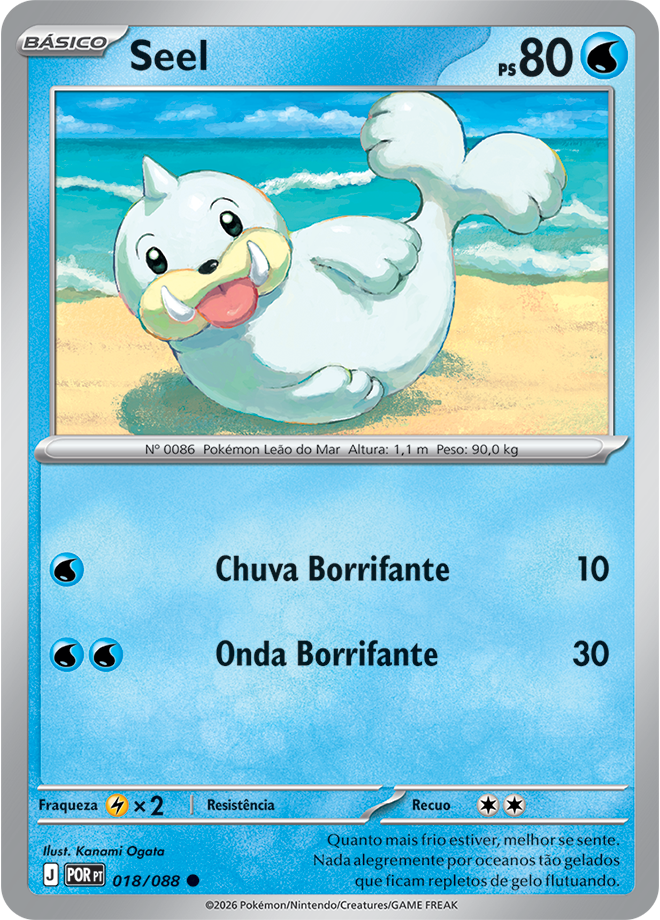Seel - Pokémon TCG - MoxLand