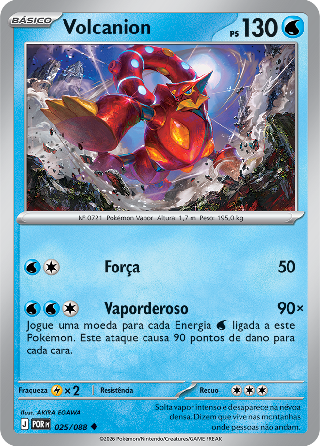 Volcanion - Pokémon TCG - MoxLand