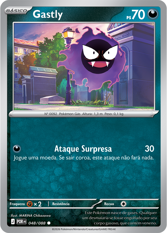 Gastly - Pokémon TCG - MoxLand