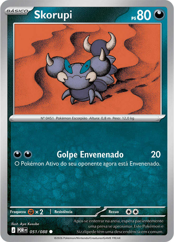 Skorupi - Pokémon TCG - MoxLand