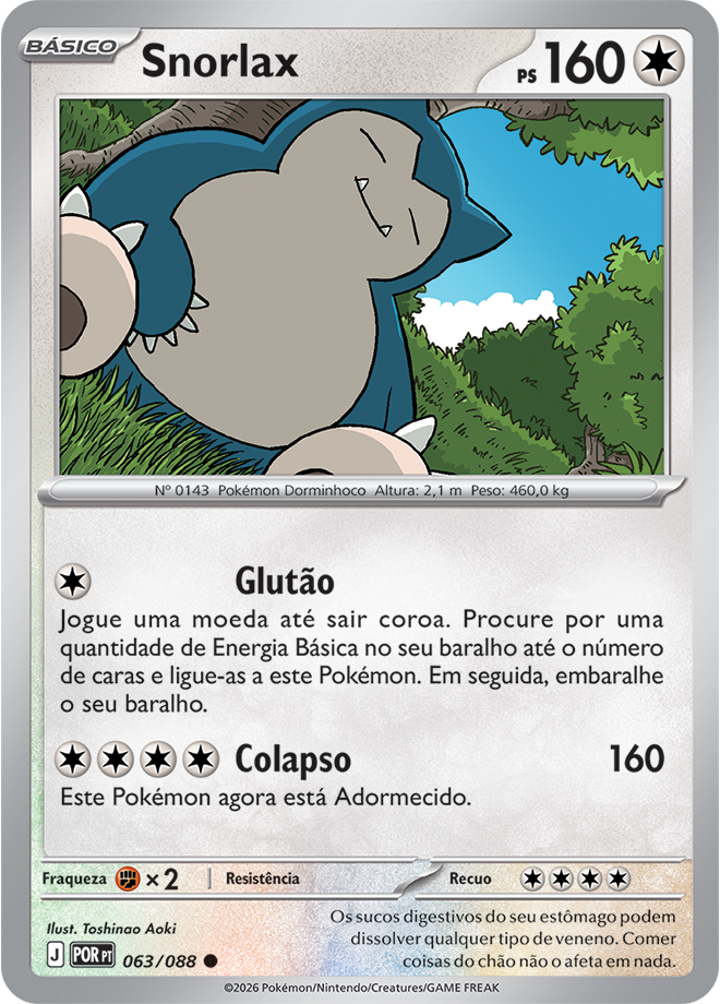 Snorlax - Pokémon TCG - MoxLand