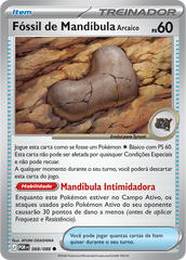 Fóssil de Mandíbula Arcaico - Pokémon TCG - MoxLand