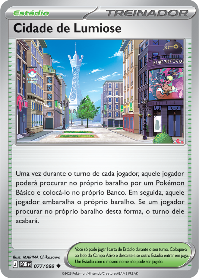 Cidade de Lumiose - Pokémon TCG - MoxLand