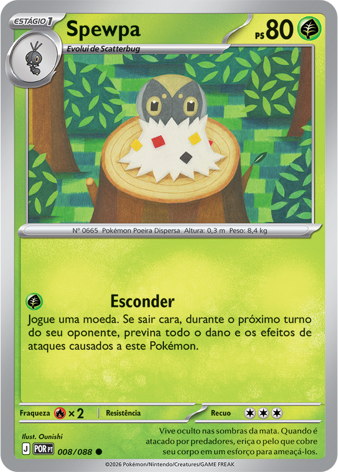 Spewpa - Pokémon TCG - MoxLand