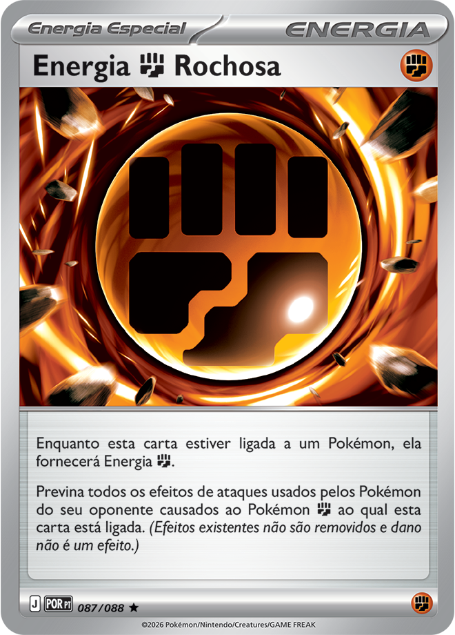 Energia Rochosa - Pokémon TCG - MoxLand