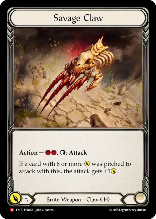 Savage Claw - Flesh and Blood TCG - MoxLand