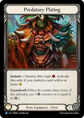 Predatory Plating - Flesh and Blood TCG - MoxLand