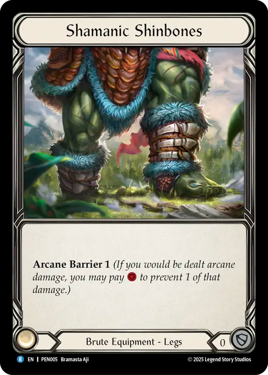 Shamanic Shinbones - Flesh and Blood TCG - MoxLand