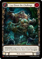 Lay Down the Challenge (Yellow) - Flesh and Blood TCG - MoxLand