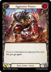 Aggressive Pounce (Red) - Flesh and Blood TCG - MoxLand