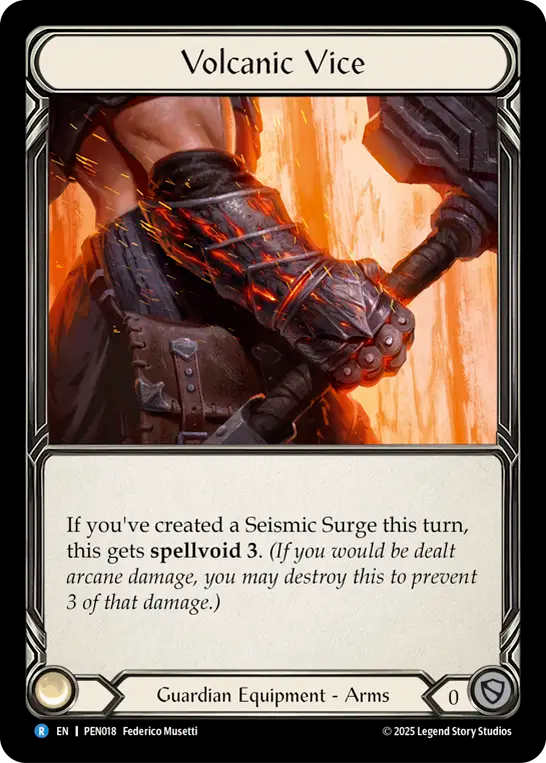 Volcanic Vice - Flesh and Blood TCG - MoxLand
