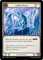Valahai Riven (Yellow) - Flesh and Blood TCG - MoxLand