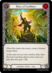 Rites of Earthlore (Yellow) - Flesh and Blood TCG - MoxLand