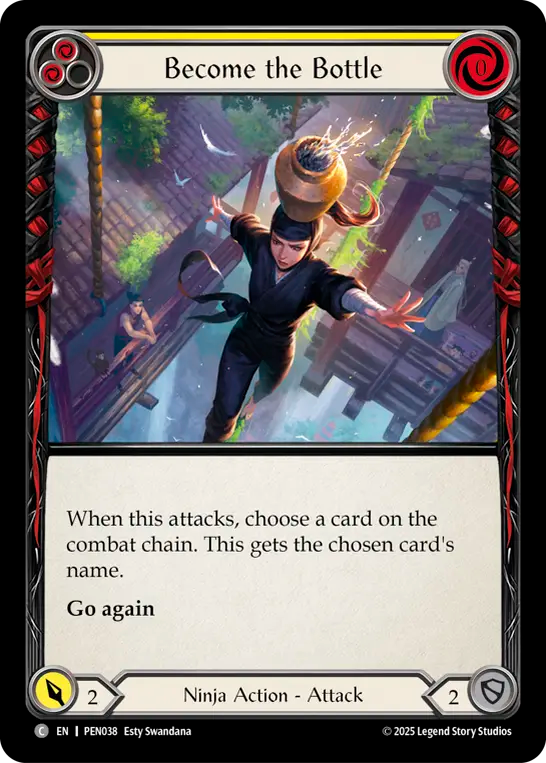 Become the Bottle (Yellow) - Flesh and Blood TCG - MoxLand