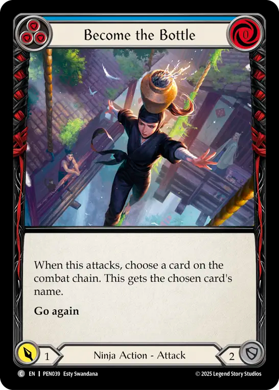 Become the Bottle (Blue) - Flesh and Blood TCG - MoxLand