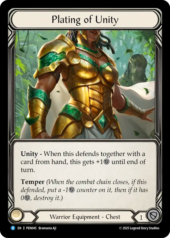 Plating of Unity - Flesh and Blood TCG - MoxLand