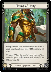 Plating of Unity - Flesh and Blood TCG - MoxLand
