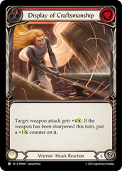 Display of Craftsmanship (Red) - Flesh and Blood TCG - MoxLand