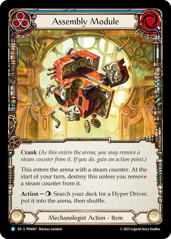 Assembly Module (Blue) - Flesh and Blood TCG - MoxLand