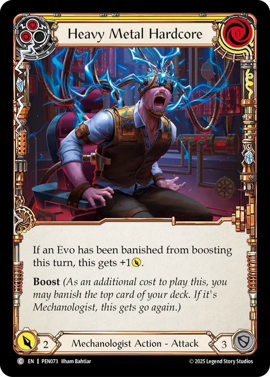 Heavy Metal Hardcore (Yellow) - Flesh and Blood TCG - MoxLand