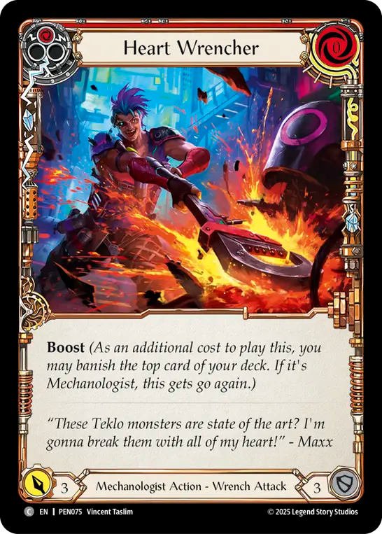 Heart Wrencher (Red) - Flesh and Blood TCG - MoxLand