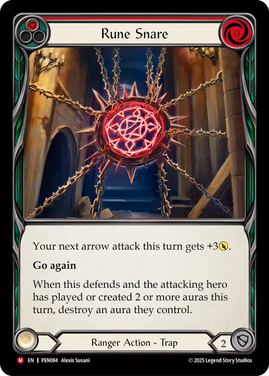 Rune Snare (Red) - Flesh and Blood TCG - MoxLand