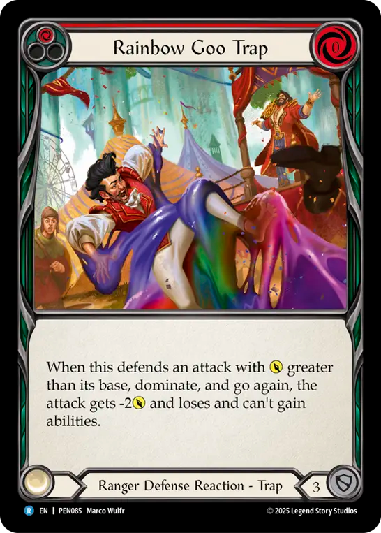 Rainbow Goo Trap (Red) - Flesh and Blood TCG - MoxLand