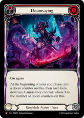 Doomsaying (Red) - Flesh and Blood TCG - MoxLand
