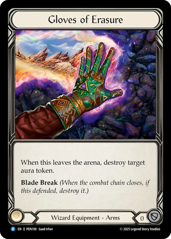 Gloves of Erasure - Flesh and Blood TCG - MoxLand
