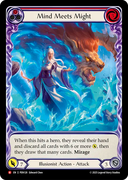 Mind Meets Might (Red) - Flesh and Blood TCG - MoxLand