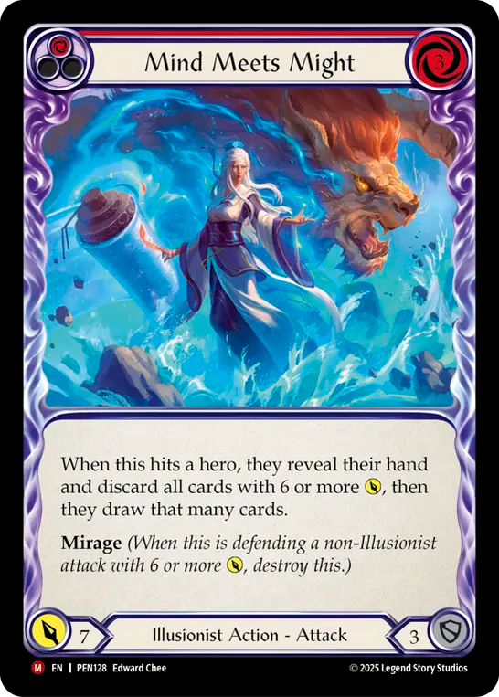 Mind Meets Might (Red) - Flesh and Blood TCG - MoxLand