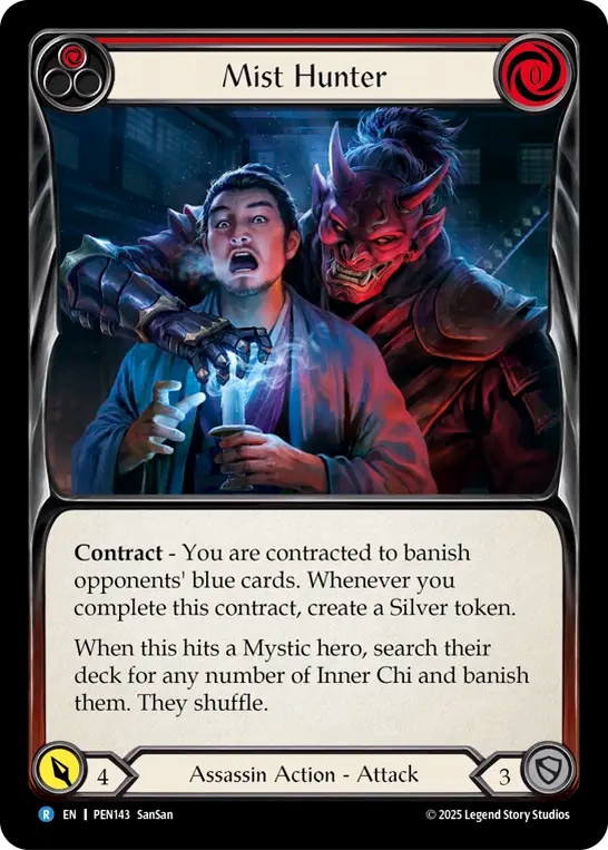 Mist Hunter (Red) - Flesh and Blood TCG - MoxLand
