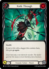 Knife Through (Yellow) - Flesh and Blood TCG - MoxLand