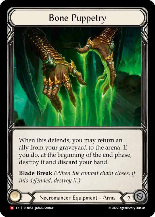 Bone Puppetry - Flesh and Blood TCG - MoxLand