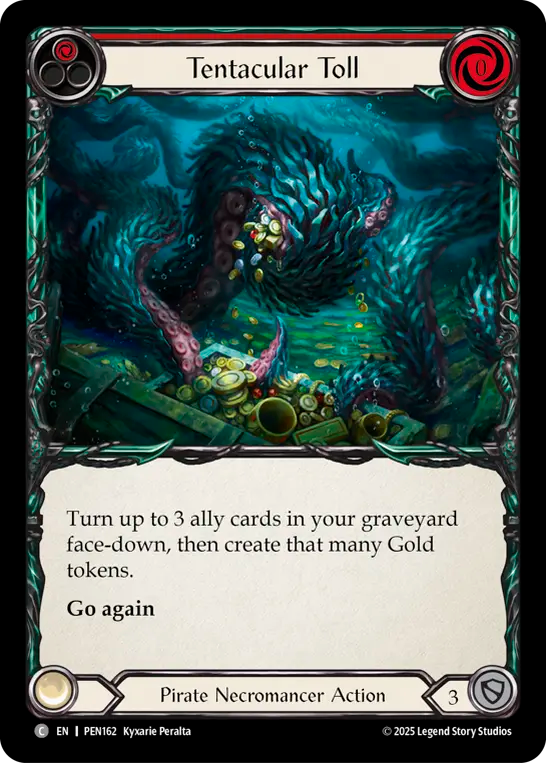 Tentacular Toll (Red) - Flesh and Blood TCG - MoxLand