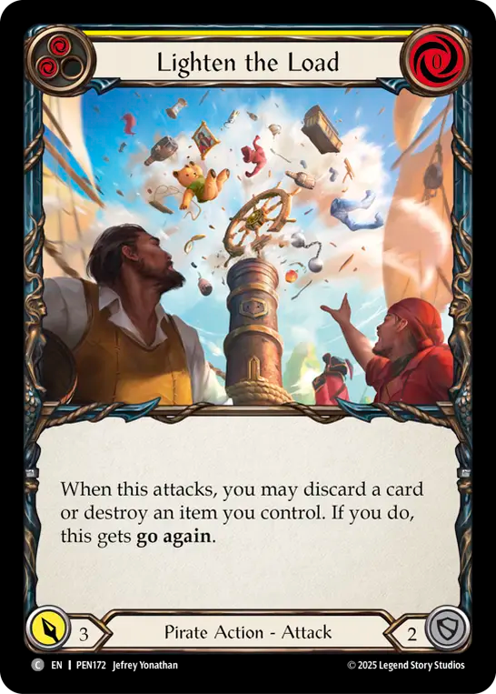 Lighten the Load (Yellow) - Flesh and Blood TCG - MoxLand