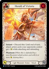 Herald of Victoria (Yellow) - Flesh and Blood TCG - MoxLand