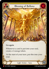 Blessing of Bellona (Yellow) - Flesh and Blood TCG - MoxLand