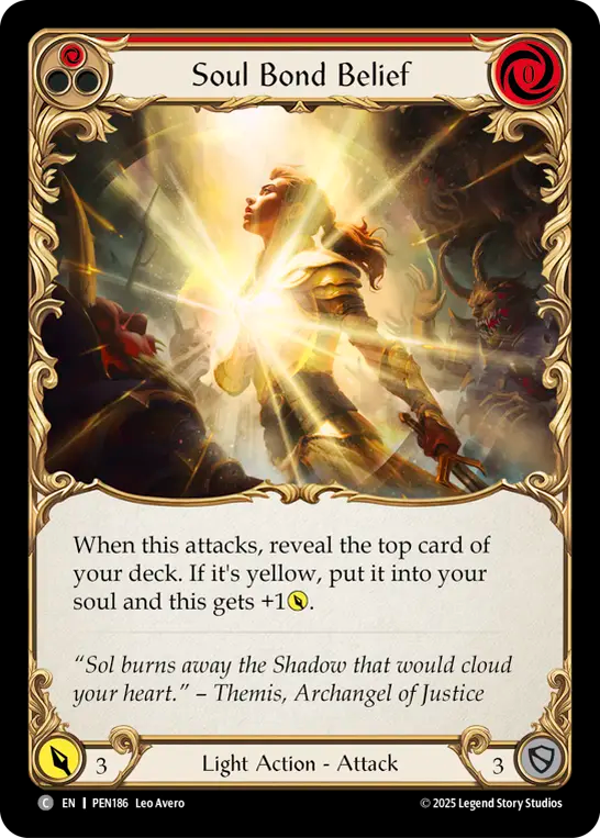 Soul Bond Belief (Red) - Flesh and Blood TCG - MoxLand