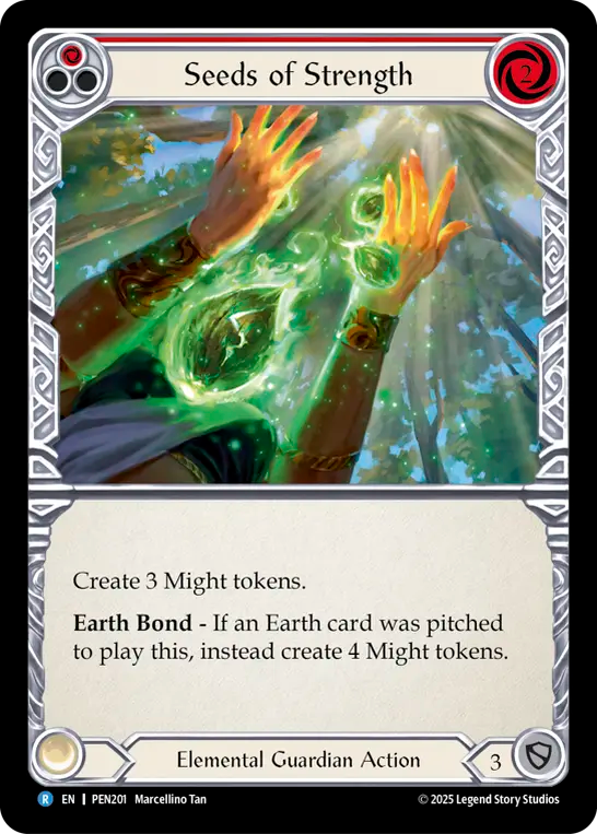 Seeds of Strength (Red) - Flesh and Blood TCG - MoxLand